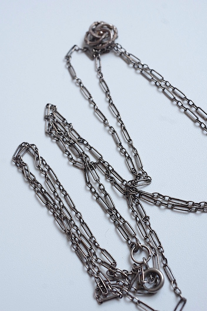 soutoir antique antique chain necklace