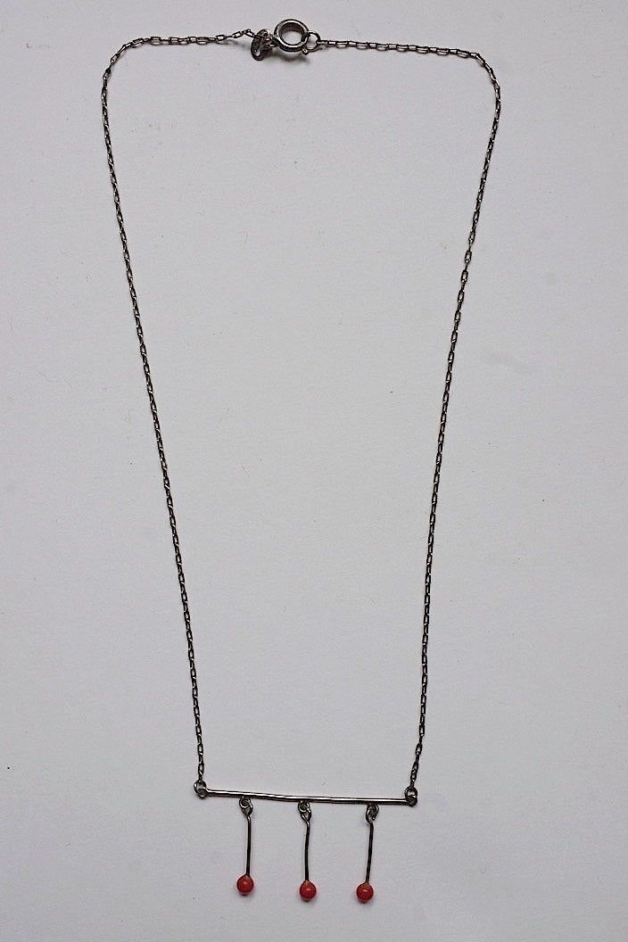 collier  vintage ヴィンテージペンダント　コライユ .FR a l'epoque