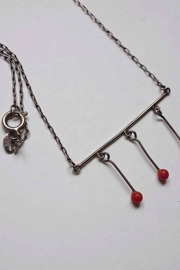 collier  vintage ヴィンテージペンダント　コライユ .FR a l'epoque