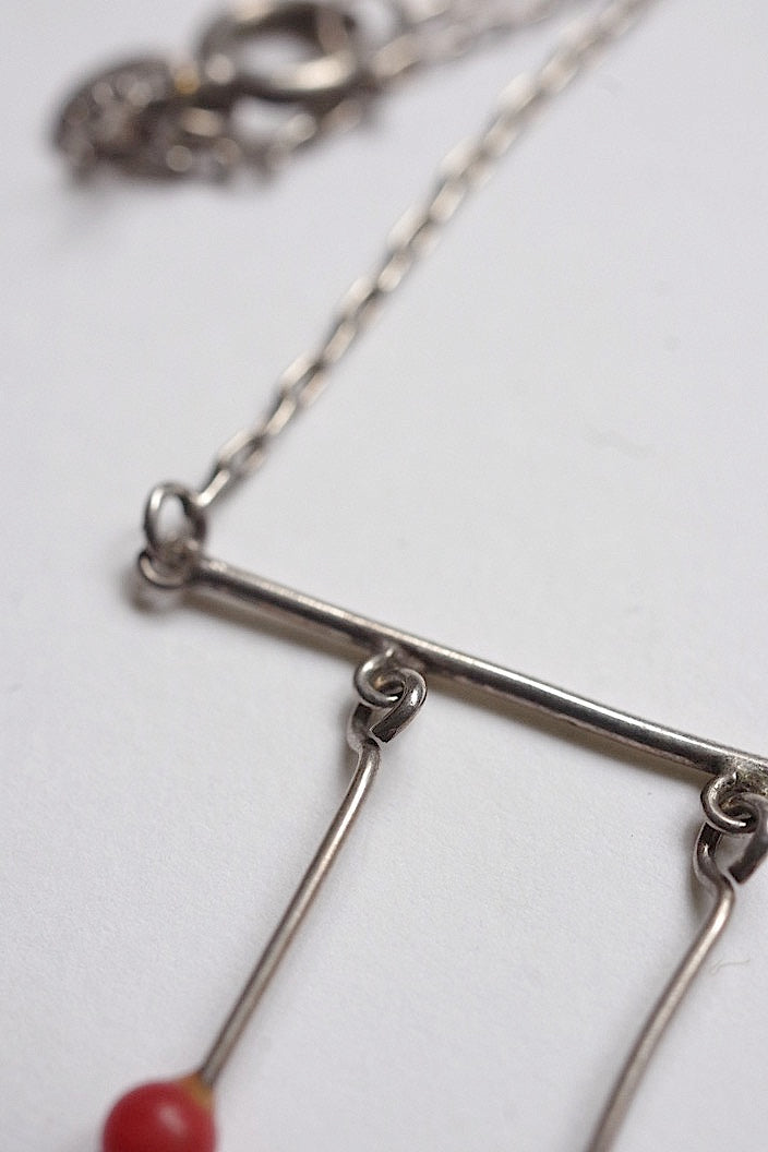 collier  vintage ヴィンテージペンダント　コライユ .FR a l'epoque