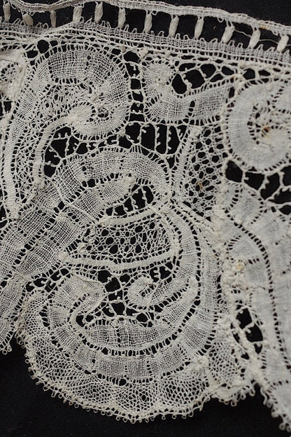 dentelle antique アンティークレース　143cm .FR a l'epoque