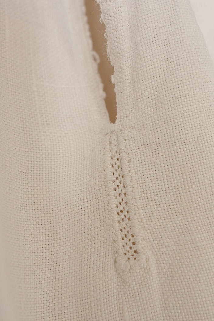 vêtement antique antique shirt linen grandpa shirt 2