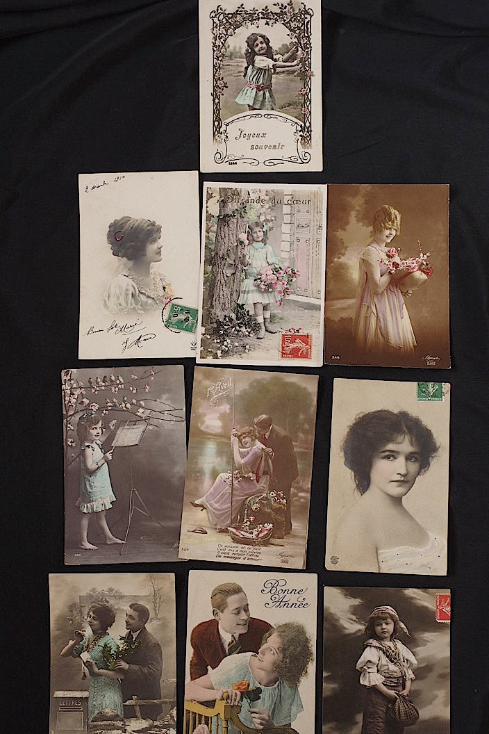 carte postal antique アンティークポストカード30枚　1 .FR A Ll'EPOQUE