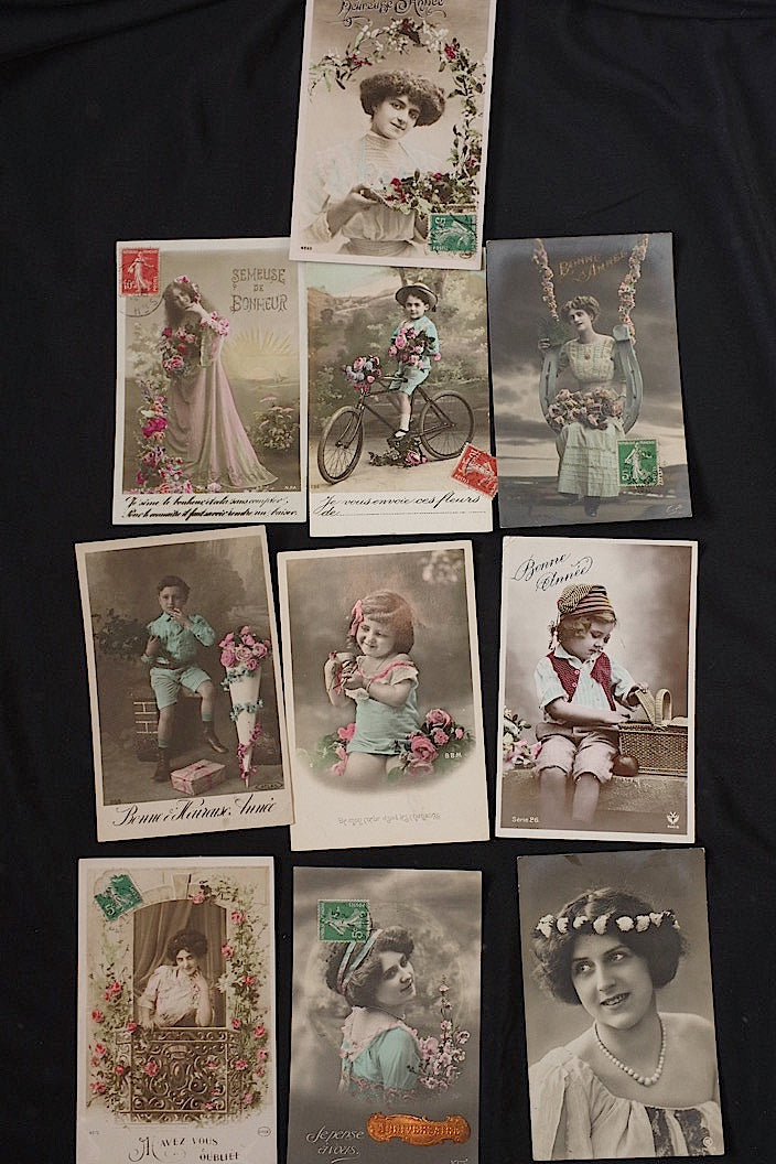 carte postal antique アンティークポストカード30枚　1 .FR A Ll'EPOQUE