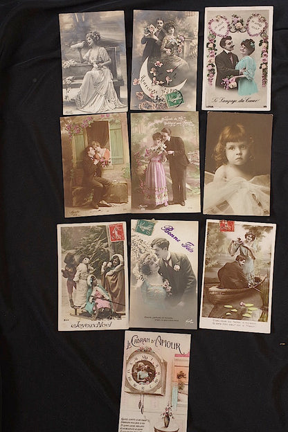 carte postal antique アンティークポストカード30枚　4 .FR A Ll'EPOQUE