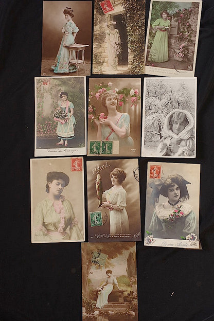 carte postal antique アンティークポストカード30枚　5 .FR A Ll'EPOQUE