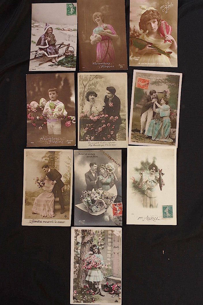 carte postal antique アンティークポストカード30枚　7 .FR A Ll'EPOQUE