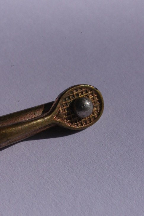 boutons antique cufflinks racket