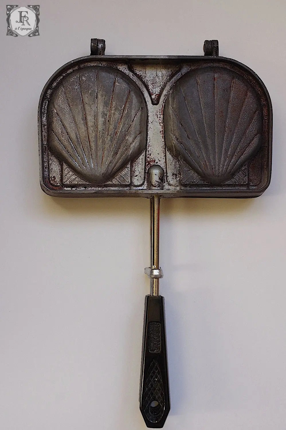 Moule à gaufres vintage ヴィンテージ ゴーフル型　貝 .FR A Ll'EPOQUE