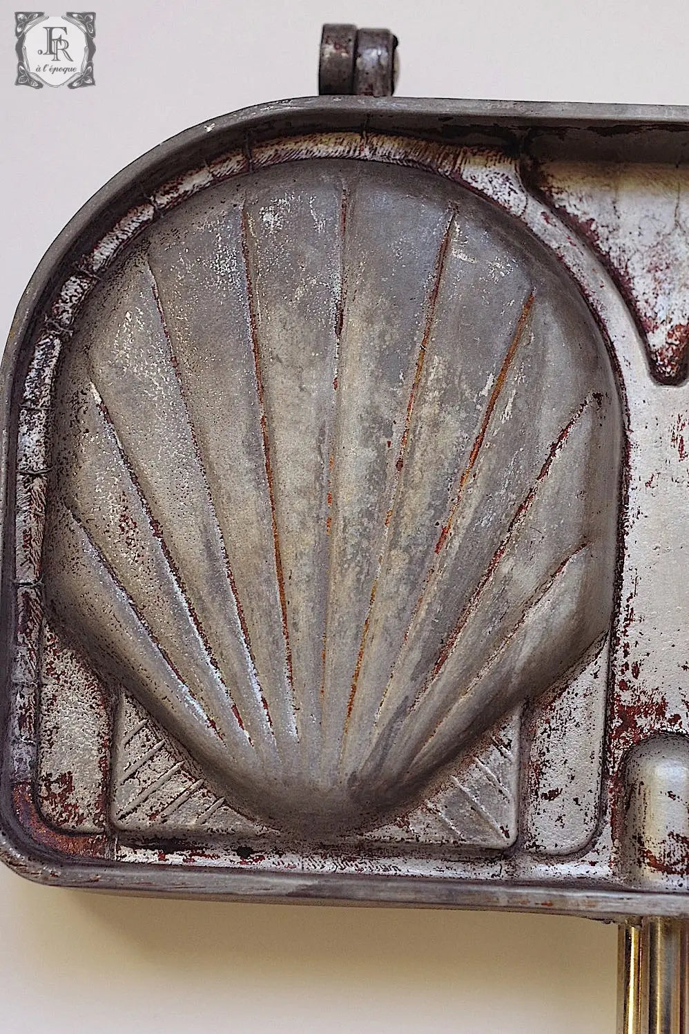 Moule à gaufres vintage ヴィンテージ ゴーフル型　貝 .FR A Ll'EPOQUE