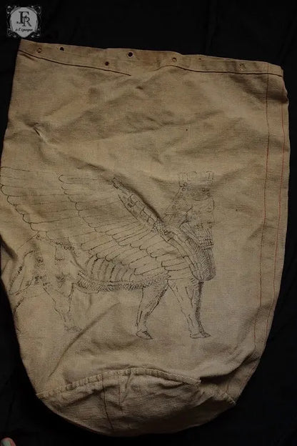 antique sac アンティークリネン袋　ラマス .FR A Ll'EPOQUE