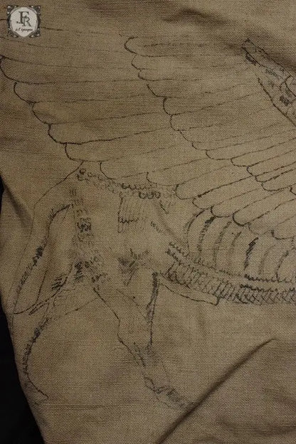 antique sac アンティークリネン袋　ラマス .FR A Ll'EPOQUE