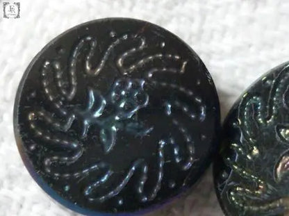 boutons アンティーク ガラスボタン .FR A Ll'EPOQUE