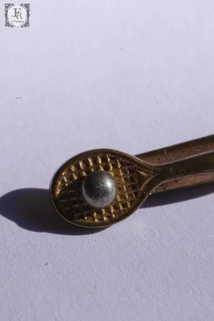 boutons アンティーク カフス　ラケット .FR A Ll'EPOQUE