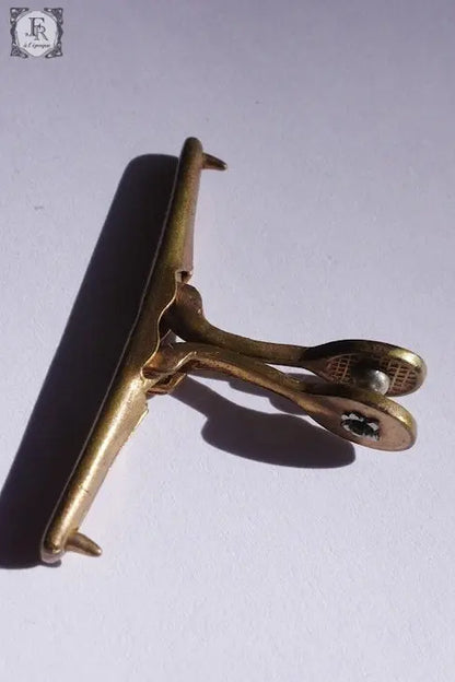 boutons アンティーク カフス　ラケット .FR A Ll'EPOQUE