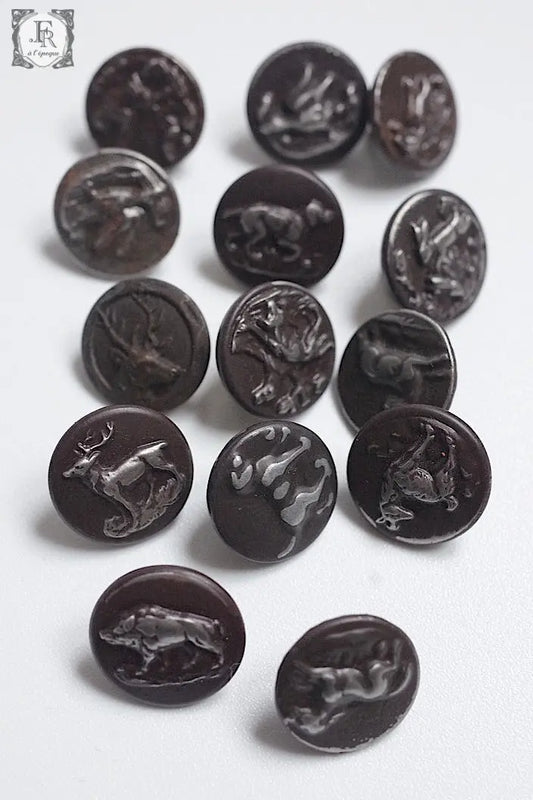 ハンタージャケットボタン