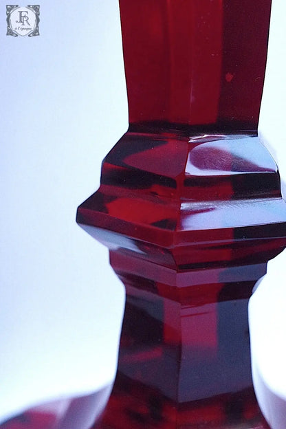 calice  antique アンティーク ボヘミアングラス　教会 .FR A Ll'EPOQUE