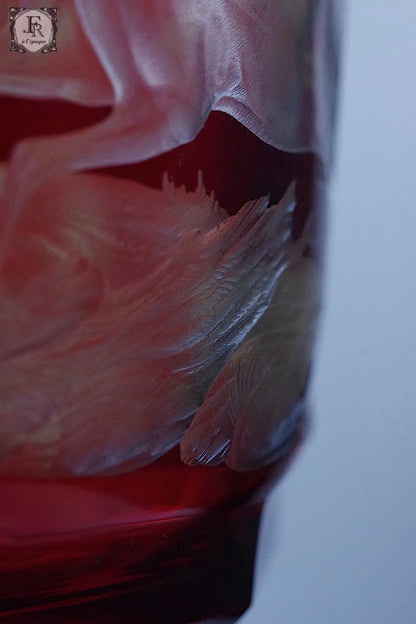 calice  antique アンティーク ボヘミアングラス　教会 .FR A Ll'EPOQUE