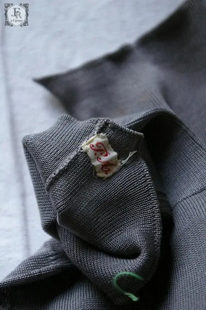 chaussette アンティーク　メンズ靴下　ライトグレー .FR A Ll'EPOQUE