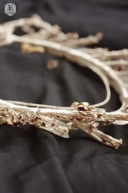 couronne de fleur   antique  アンティークティアラ　お花 .FR A Ll'EPOQUE