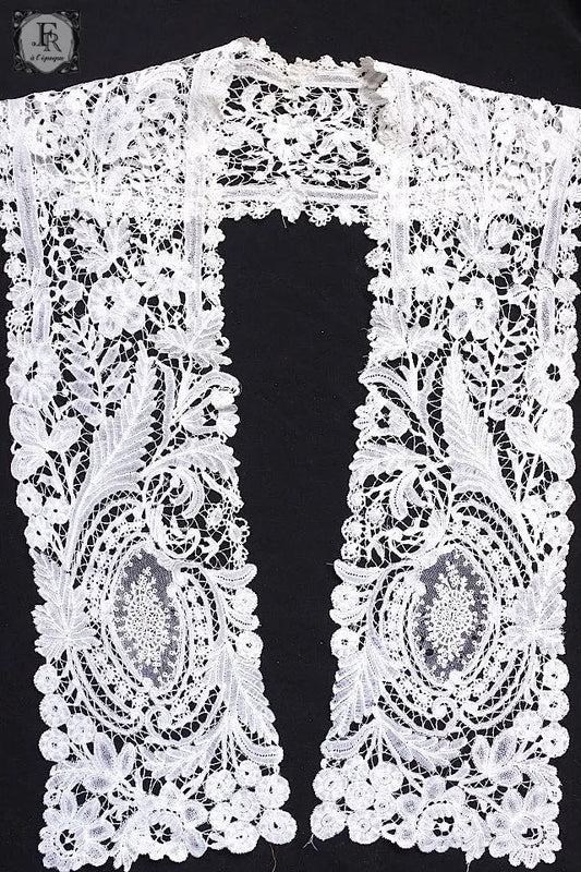 dentelle antique アンティークレース　タイ　デュシェス　ブリュクセル　mix .FR A Ll'EPOQUE