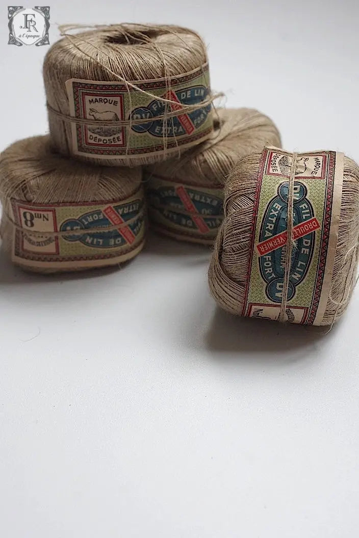 アンティークリネン糸