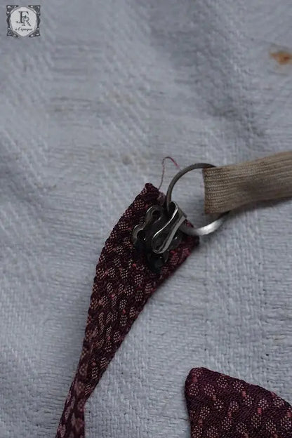 papillon ヴィンテージ　蝶ネクタイ エンジ .FR A Ll'EPOQUE