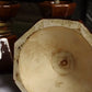 plque-cierges アンティーク雑貨　大ろうそくたて　焼き物 .FR A Ll'EPOQUE