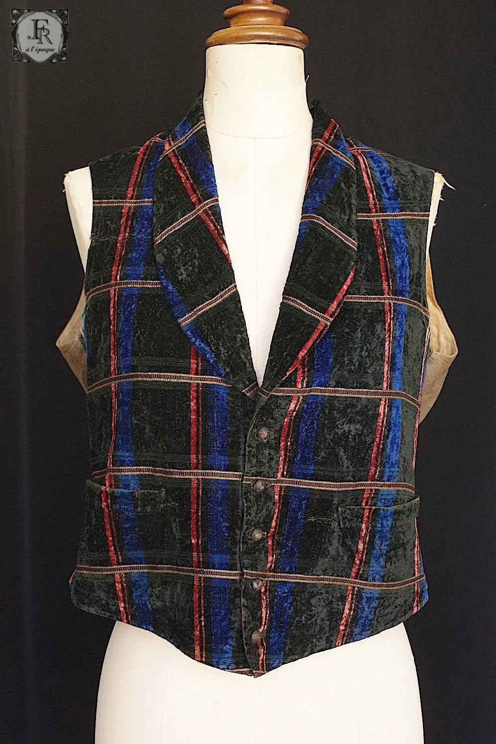 アンティークメンズジレの販売