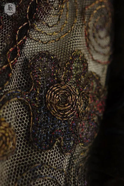 vetement d'enfan ベルベット　コサージュ　少女サイズ .FR A Ll'EPOQUE