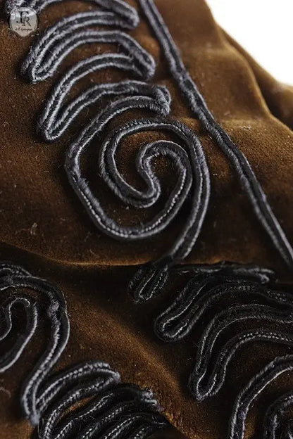 vetement d'enfan ベルベット　コサージュ　少女サイズ .FR A Ll'EPOQUE