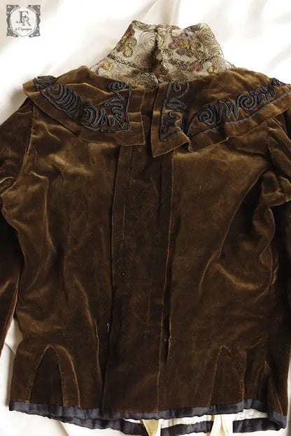 vetement d'enfan ベルベット　コサージュ　少女サイズ .FR A Ll'EPOQUE